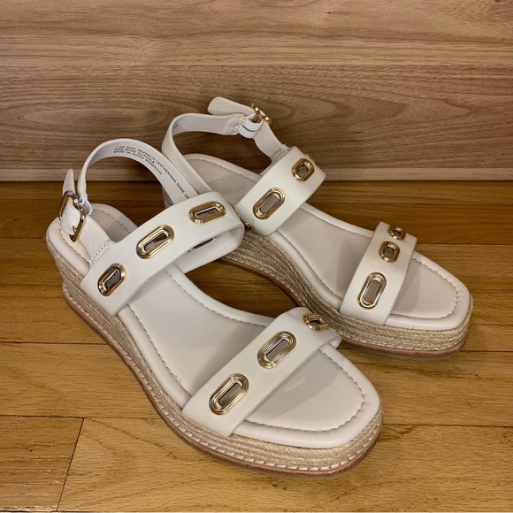 Splendid Dani Slingback Espadrille Platform Wedge Sandal in Linen - Size 7.5 - Picture 2 of 7